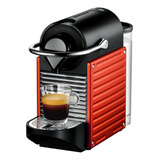 Cafetera Nespresso Pixie C60 Automática Electric Red Para Cápsulas Monodosis 110v