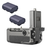 Battery Grip Sony A7iv A7riv A9ii Altenativo + 2 Baterías