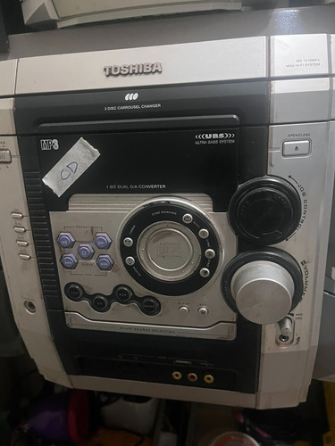 Micro System Toshiba Ms 7510mp3 - Leia!