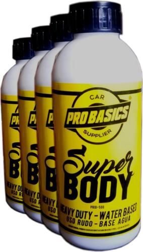 4 X Super Body Blanco + Envio Gratis