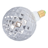 Bombilla Vintage De Vidrio Gris Ahumado Led G125