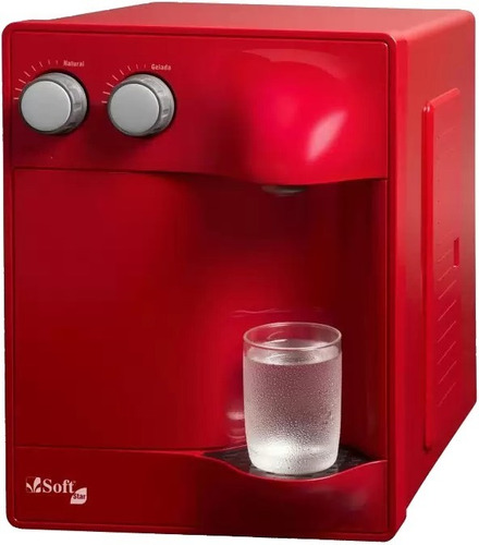 Purificador De Água Everest Soft Star Vermelho - 220v