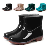 Botas De Lluvia Impermeables Ligeras De Pvc