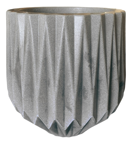 Vaso Decorativo Polietileno Luxo Origami Plantas Jardim Casa