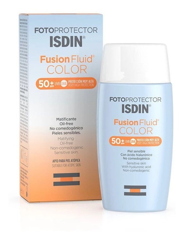 Isdin Fotoprotector Fps50+ Fusion Fluid  Color X 50 Ml