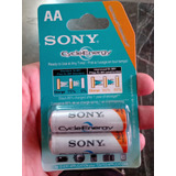 Pila Recargable Sony Aa Compra Mínima Dos Paquetes 