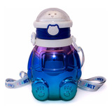 Botella De Agua Infantil Colores Tornasol Astronauta 800ml 