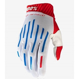 Guantes 100% Ridefit Adulto Blanco Motocross Moto Atv 