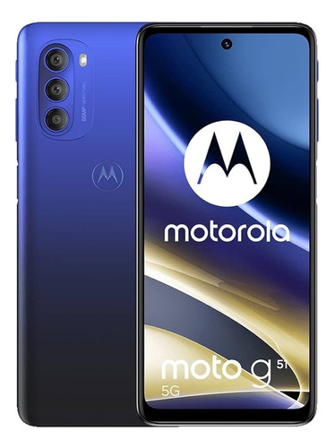 Celular Motorola Moto G51 128gb 4gb Azul Internet 5g
