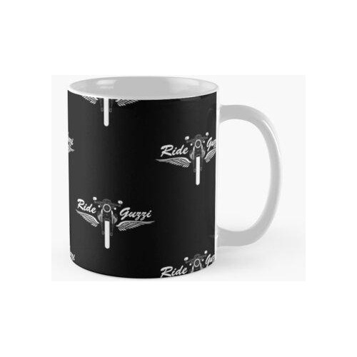 Taza Moto Guzzi V7 Cafe Racer Delantero Camiseta Esencial Ca