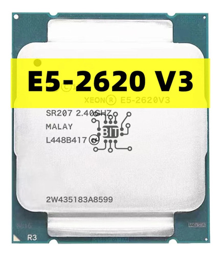 Xeon E5 2620v3 Lga2011 3.2 Ghz.alto Rendimiento.gaming