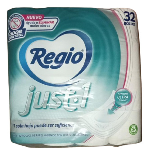 Papel Higienico Regio Just.1 (32 Rollos )