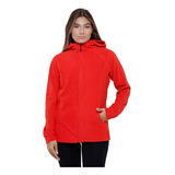 Campera Polar 150g Con Capucha Montagne Aradia Mujer 