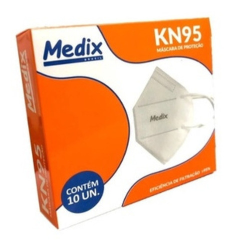 10 Máscaras Kn95 Anvisa - 10 Unidades- Medix