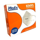 10 Máscaras Kn95 Anvisa - 10 Unidades- Medix