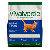 Areia Sanitária Viva Verde Para Gatos Limpeza Plena 4kg