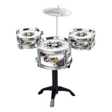 W Jazz Drum, Instrumento Musical Infantil, Set De Cinco Tamb