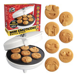 Maquina Para Mini Panqueques Waffle Wow!, 1000w, Emojis