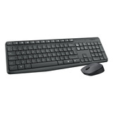 Kit Combo Teclado Y Mouse Inalambrico Logitech Mk235