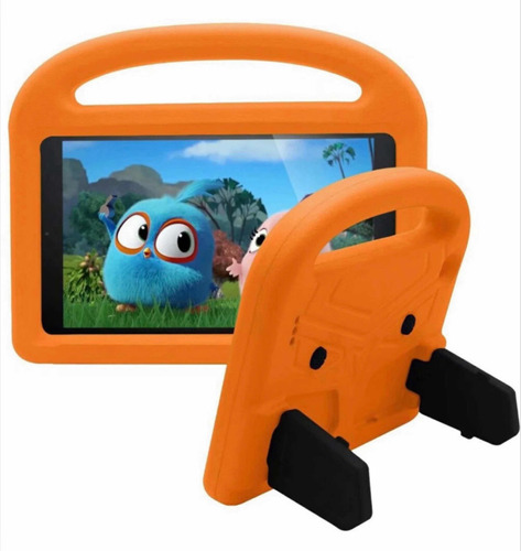 Capa Case Anti-shock Infantil Para iPad 2/3/4 Laranja