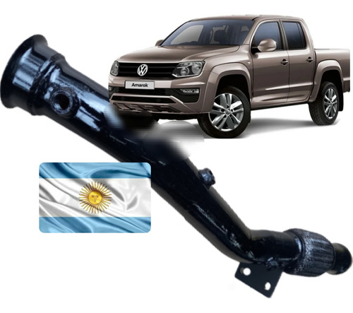 Bajad Turbo Downpipe Amarok 2.0 Tdi 180 Hp Anula Catalizador