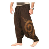 Pantalones De Harén Casuales For Hombres Pantalones Hippies