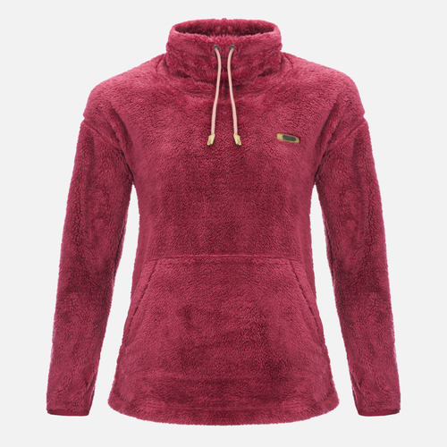 Chaqueta Mujer Lippi Warmy Sweatshirt Rosa Oscuro