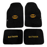 Tapetes Alfonbra Kit 4 Pzas Batman Universal