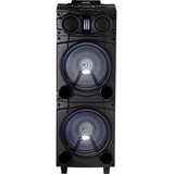 Torre De Som Gradiente Black Bass Bluetooth 2x Woofers 10