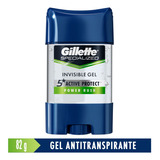 Gel Antitranspirante Gillette Specialized Power Rush 82 G