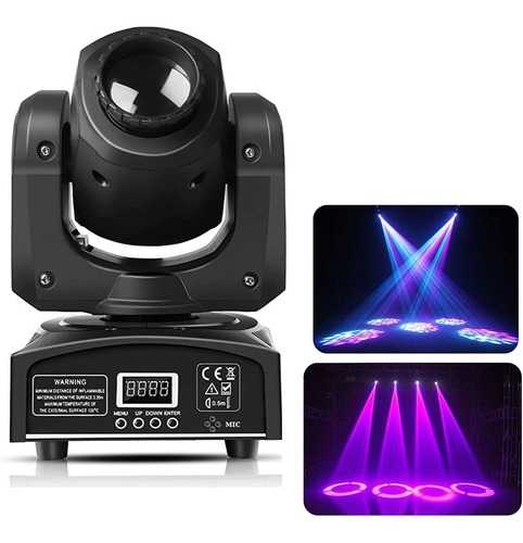 Cabezal Móvil Robótico 140w Discoteca Rgb Dmx Miraelvideo!