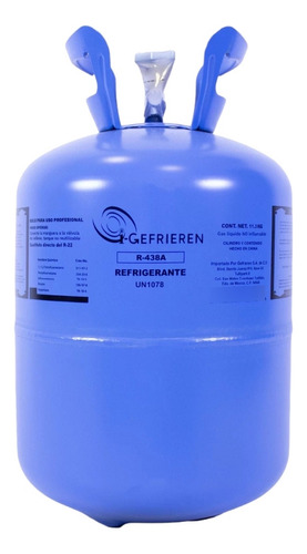 Refrigerante R438a (sustituto R22) Boya 11.3kg