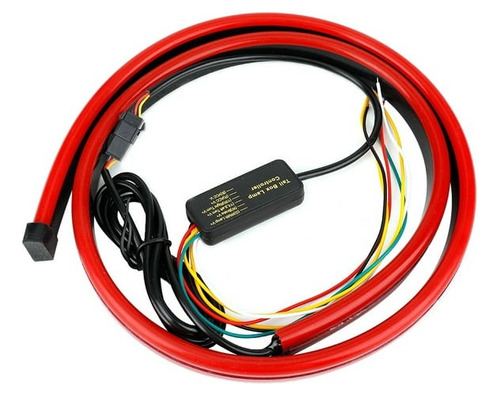 Tercera Luz Led Tira Freno Flexible 1 Metro Universal Auto