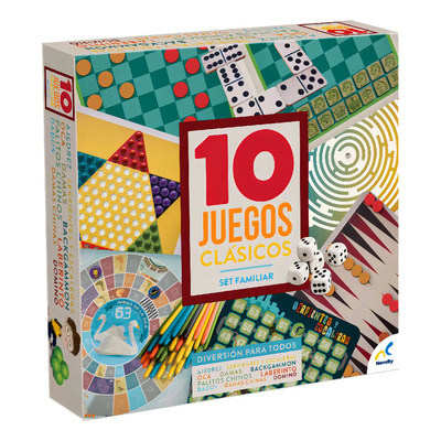 Juego De Mesa Novelty Set Multi Juegos 10 En 1 Clasicos