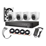 Kit Profesional Hikvision 4 Camaras Fhd 1080p Lite Dd 500gb