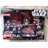 Star Wars, Hasbro, Mace Windu's Attack Batallion