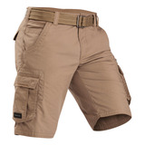 Short Hombre Montaña Y Trekking Cargo Travel 100 Forclaz