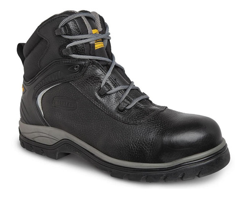 Bota Hombre Motociclista Botin Biker Workland 77433 Negro