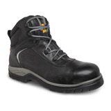 Bota Hombre Motociclista Botin Biker Workland 77433 Negro