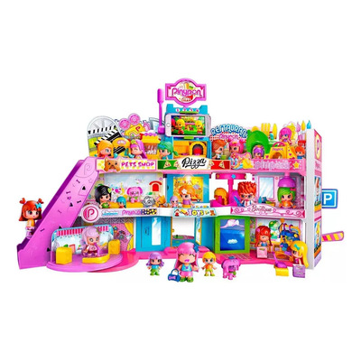 Pinypon Playset Súper Centro Comercial Color Rosa | Meses sin interés