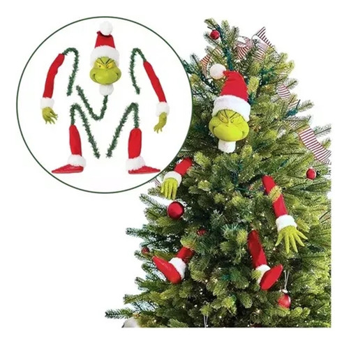Grinch Decoración Del Árbol De Navidad El Monstruo Verde