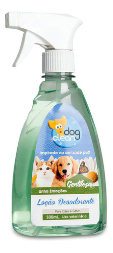 Perfume Loção Gentileza 500ml Dog Clean Pet Shop Banho Tosa