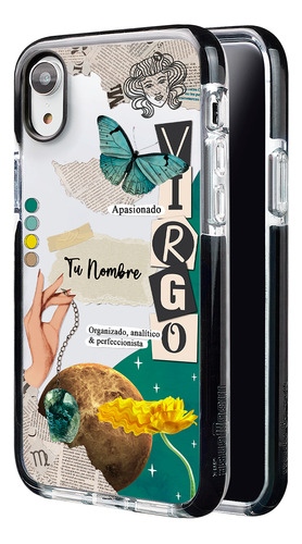 Funda Para iPhone Mujer Signo Zodiaco Virgo Tu Nombre