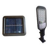 Luminária Solar Luz Led Sensor Presença Poste Parede Forte