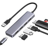 Ugreen Hub Usb A /4 Usb A 3.0 + Usb C Alimentación Externa