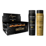 Kit Ampolla + Shampoo Y Crema De Peinar De Argan 4oils Bekim