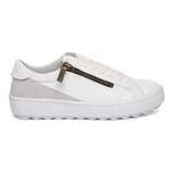 Tenis Tommy Hilfiger Mujer Blancos Piel 100% Original Nuevo