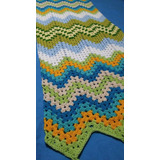 Pie De Cama Tejido Al Crochet