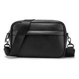 Bolso Bandolera De Cuero Para Hombre Casual Business