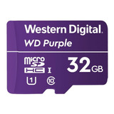 Memoria Micro Sd De 32gb Western Digital Especial Para Cctv